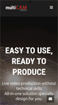 Mobile Screenshot of multicam-systems.com